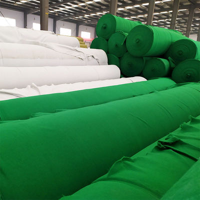 Нетканые геотекстили HDPE для дорожного и железнодорожного строительства Белый Черный Серый Настраиваемые цвета