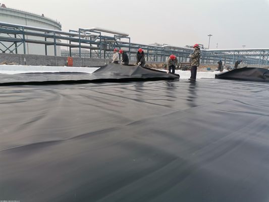 500 микрон HDPE водоемы плотины линейки для аквакультуры Водолазные плотины линейки пластиковые линейки Геомембраны Цены Рыбная ферма Установка