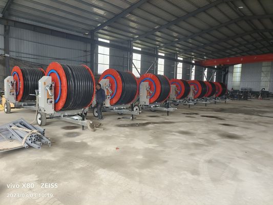 Современная сельскохозяйственная оборотная ирригационная техника передвижной ирригатор трасса ирригационное оборудование для ферм