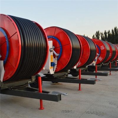 Прямая поставка Jp75-300 Шланг с катушкой Система полива с распылением Ферма Машина используемая ферма Система катушек водопроводной трубы и улучшенные