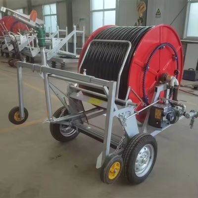 Unleash Power and Versatility Hose Reel Irrigation System 86 KG Weight 236 cm Diameter Truss Support Adjustable Spray