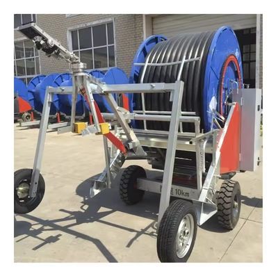 Unleash Power and Versatility Hose Reel Irrigation System 86 KG Weight 236 cm Diameter Truss Support Adjustable Spray