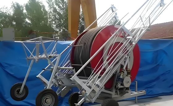 Система треска для орошения сельского хозяйства на фермах Шланг катушка дождевая пушка распылитель