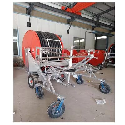 Умное сельскохозяйственное решение Автоматическая самоходная водяная турбина Шланг катушка оросительная машина с системой IoT Truss Boom