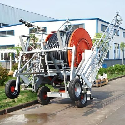 Фермы Автоматическая самоходная водяная оросительная машина с гидравлической турбинной шлангом и характеристиками