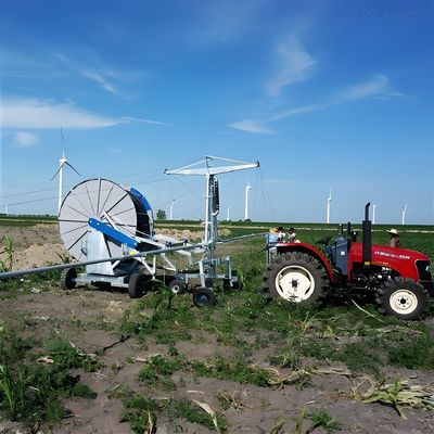 2024 Agriculture Fair Hose Reel Sprinkler Traveling Irrigation Machine with Boom OEM от завода по производству металлов