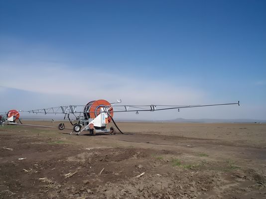 2024 Agriculture Fair Hose Reel Sprinkler Traveling Irrigation Machine with Boom OEM от завода по производству металлов