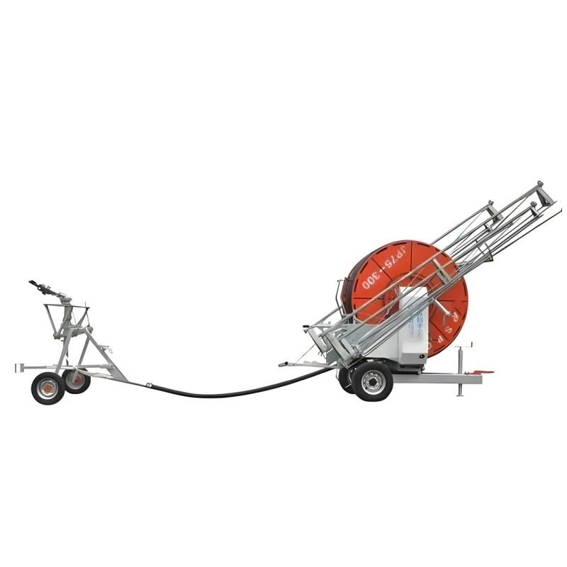 2024 Agriculture Fair Hose Reel Sprinkler Traveling Irrigation Machine with Boom OEM от завода по производству металлов